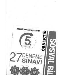 27 DENEME SINAVI SOSYAL BİLGİLER