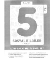 SOSYAL BİLGİLER FASİKÜL 1