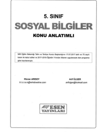 SOSYAL BİLGİLER KONU ANLATIMLI
