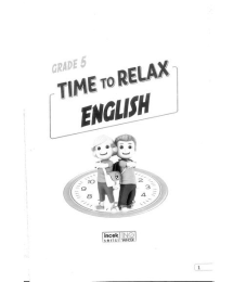 TIME TO RELAX ENGLISH