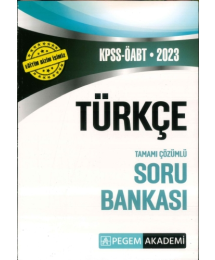 TÜRKÇE TAMAMI ÇÖZÜMLÜ SORU BANKASI