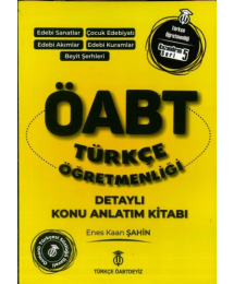 ENES KAAN ŞAHİN DETAYLI KONU ANLATIM KİTABI