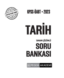 TARİH TAMAMI ÇÖZÜMLÜ SORU BANKASI