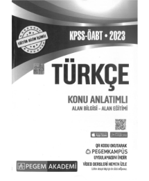 TÜRKÇE KONU ANLATIMLI ALAN BİLGİSİ - ALAN EĞİTİMİ
