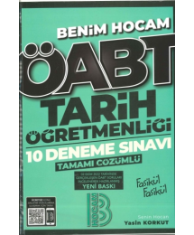 TARİH ÖĞRETMENLİĞİ 10 DENEME SINAVI ÇÖZÜMLÜ