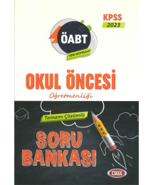 OKUL ÖNCESİ ÖĞRETMENLİĞİ TAMAMI ÇÖZÜMLÜ SORU BANKASI