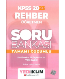 REHBER ÖĞRETMEN SORU BANKASI TAMAMI ÇÖZÜMLÜ