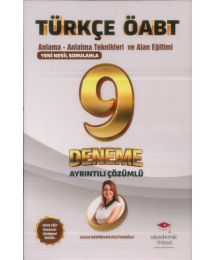 ANLAMA-ANLATMA TEKNİKLERİ VE ALAN EĞİTİMİ 9 ÇÖZÜMLÜ DENEME