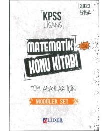 MATEMATİK KONU KİTABI