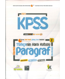 TÜRKÇENİN KARA KUTUSU PARAGRAF (KARMA)
