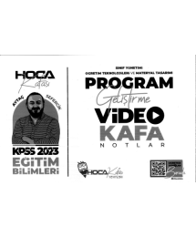 PROGRAM GELİŞTİRME VİDEO KAFA NOTLAR