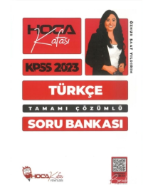 TÜRKÇE TAMAMI ÇÖZÜMLÜ SORU BANKASI