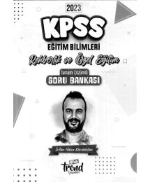 REHBERLİK VE ÖZEL EĞİTİM TAMAMI ÇÖZÜMLÜ SORU BANKASI