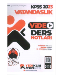 ATÖLYE SERİSİ VATANDAŞLIK VİDEO DERS NOTLARI