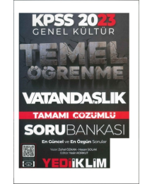 TEMEL ÖĞRENME VATANDAŞLIK ÇÖZÜMLÜ SORU BANKASI