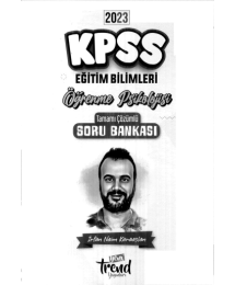 ÖĞRENME PSİKOLOJİSİ TAMAMI ÇÖZÜMLÜ SORU BANKASI