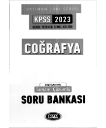 OPTİMUM JÜRİ SERİSİ COĞRAFYA ÇÖZÜMLÜ SORU BANKASI
