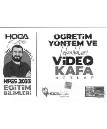 ÖĞRETİM YÖNTEM VE TEKNİKLERİ VİDEO KAFA NOTLAR