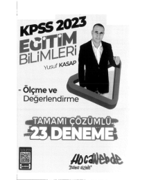 ÖLÇME VE DEĞERLENDİRME TAMAMI ÇÖZÜMLÜ 23 DENEME