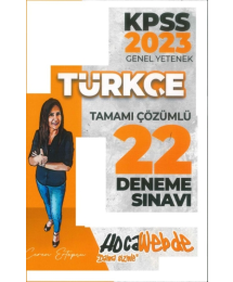 TÜRKÇE TAMAMI ÇÖZÜMLÜ 22 DENEME