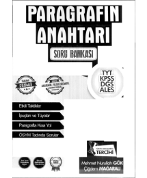 PARAGRAFIN ANAHTARI SORU BANKASI