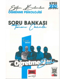 ÖĞRENME PSİKOLOJİSİ TAMAMI ÇÖZÜMLÜ SORU BANKASI ÖĞRETMENLER EKİBİ