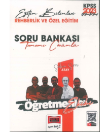 REHBERLİK VE ÖZEL EĞİTİM TAMAMI ÇÖZÜMLÜ SORU BANKASI ÖĞRETMENLER EKİBİ