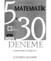 MATEMATİK 5*30 DENEME ÇÖZÜMLÜ