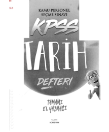 TARİH DEFTERİ TAMAMI EL YAZMASI