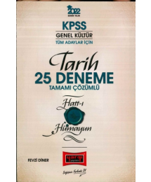 HATT-I HÜMAYUN TARİH TAMAMI ÇÖZÜMLÜ 25 DENEME