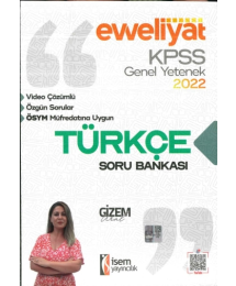 EVVELİYAT TÜRKÇE ÇÖZÜMLÜ SORU BANKASI