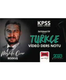 TÜRKÇE VİDEO DERS NOTU İNTERAKTİF SERİSİ