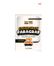 ÇALIŞTIRAN PARAGRAF SORULARI 1181 SORU
