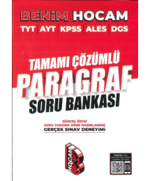 TAMAMI ÇÖZÜMLÜ PARAGRAF SORU BANKASI