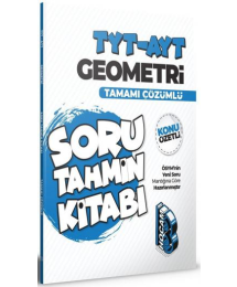 AYT Geometri Tamamı Çözümlü Soru Tahmin Kitabı