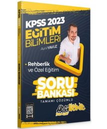 Rehberlik ve Özel Eğitim Tamamı Çözümlü Soru Bankası