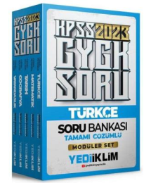 Türkçe Tamamı Çözümlü Soru Bankası (Modüler Set)
