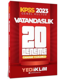 Vatandaşlık Tamamı Çözümlü 20 Deneme
