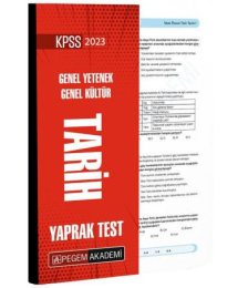 Tarih Yaprak Test