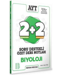 AYT Biyoloji 2+2 Soru Destekli Özet Ders Notları