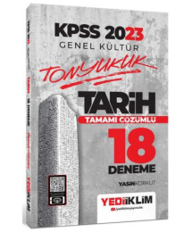 Tonyukuk Tarih Tamamı Çözümlü 18 Deneme