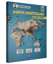 Coğrafyanın Kodları Dünya Haritaları Çalışma Defteri