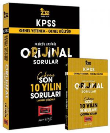 GY GK SON 10 YILIN ORJİNAL SORULAR TAMAMI ÇÖZÜMLÜ