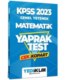 Matematik Çek Kopart Yaprak Test
