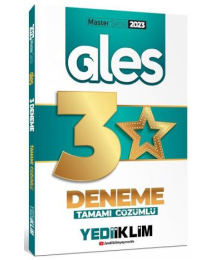 Master Serisi Tamamı Çözümlü 3 Yıldız Deneme