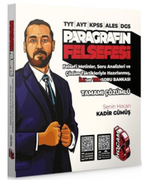 Paragrafın Felsefesi Tamamı Çözümlü Soru Bankası