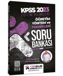 Öğretim Yöntem ve Teknikleri Tamamı Video Çözümlü Soru Bankası Atölye Serisi