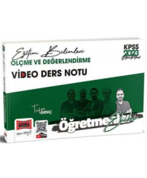 Öğretmenler Ekibi Ölçme ve Değerlendirme Video Ders Notları