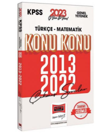 Türkçe - Matematik 2013-2022 Konu Konu Çıkmış Sorular ve Çözümleri