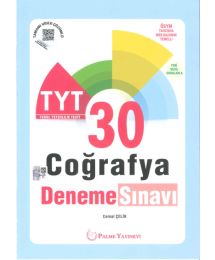 TYT Coğrafya 30 Deneme Sınavı